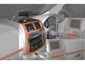 Dash Kit 1pc Console Scudo Expert Dispatch 01/2007-on