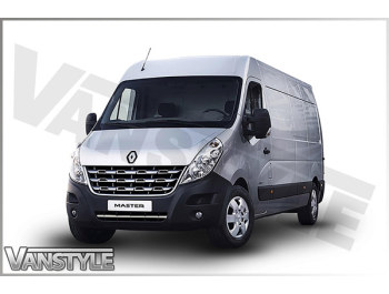 Polished Chrome Lower Front Grille Streamer Master/Movano 2010>