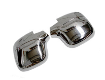 Stainless Steel Finished ABS Mirror Covers, Peugeot Partner, 199