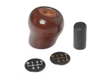 VW T5 Transporter & Caravelle 03-15 Gear Knob Wood Effect