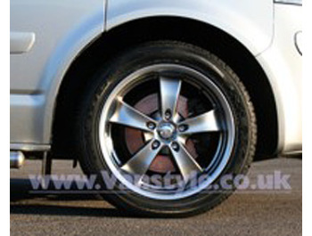 Futura EVO 18x8\" Superlook Set of 4 - Vivaro Trafic Primastar
