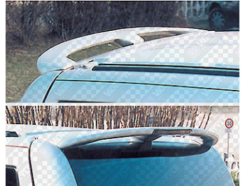 SportMAX Rear Tailgate Spoiler PU Primed B/light LED Vito 1996-0
