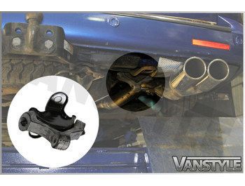 VW T5 T6 Scorpion Non Resonated DPF Back Exhaust - STEALTH