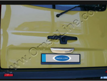 Stainless Steel Tailgate Handle Cover Renault Trafic 2001-14