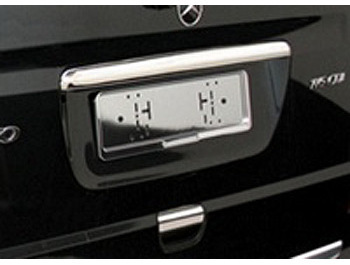 Grab Handle Cover (TWIN REAR DOORS) - Stainless Steel Vito Viano