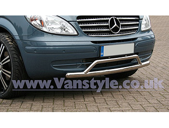 Lowrider Front Bar Stainless Steel Mercedes Vito 03-10