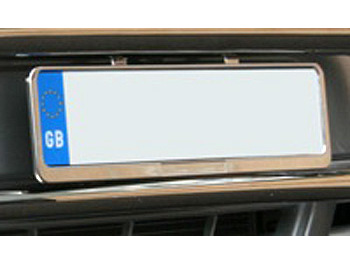 Stainless Steel Number Plate Holder