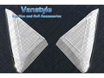 Door Quarter Light Panel Stainless Steel - VW Crafter 06-11