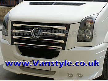 VW Crafter Stainless Steel Front Grille (Set 5) 06-11