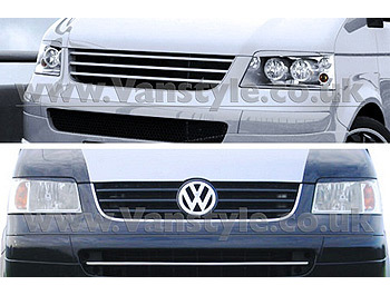 SportMAX Headlight Brows GRP Unpainted VW T5 2003-09