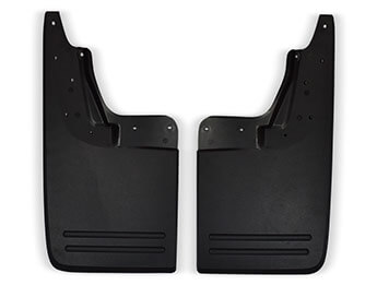 VW Amarok Genuine OE Flared Arch Rear Mud Flaps