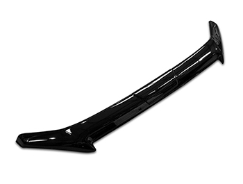 Gloss Black Acrylic Bonnet Deflector - Isuzu D-Max 2012-17