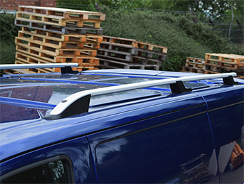 SWB 13+ Van Demon Aluminium Roof Rails Pair Roof Bars Fits Ford Transit Custom 