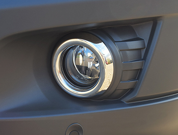 Ford Transit MK8 Stainless Steel Fog Light Rims 2014-2019