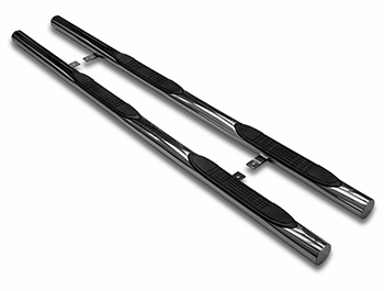 TRAX 76mm Sidebars With 4 Steps - Ford Transit SWB FWD 2000-13