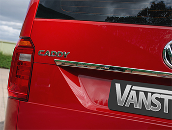 VW Caddy & Maxi 2015>21 Stainless Steel Rear Grab Handle Trim