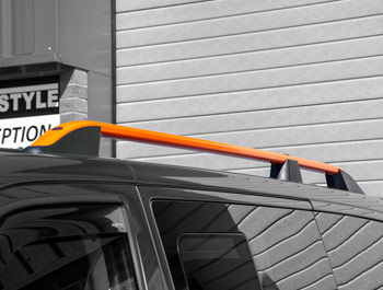 Orange Edition Aluminium Roof Bars - SWB VW T5/T6