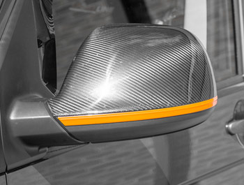 Orange Edition 2-Piece Wing Mirror Cover Trim - VW T5/T6/AMAROK