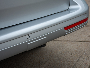 Rear Bumper Skid Plate Satin Silver - VW T5.1 T6