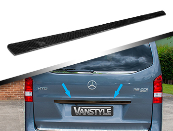 Real Carbon Fibre Rear Grab Handle - Mercedes Vito W447 2014>