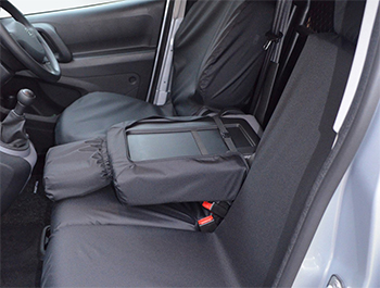 100% Waterproof Black Seat Covers Berlingo/Partner/Combo 18>