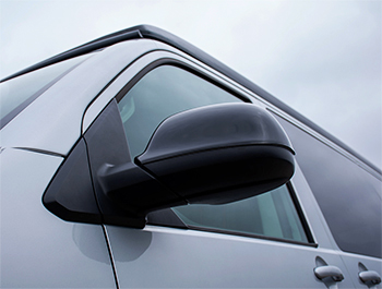 Gloss Black Wing Mirror Covers - VW T5 & T6 10-15> & Amarok 10>