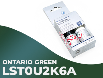 VW Ontario Green Touch-Up Paint LK6A / LST0U2K6A