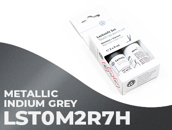 VW Indium Grey Metallic Touch-Up Paint LR7H / LST0M2R7H
