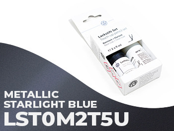 VW Starlight Blue Metallic Touch-Up Paint LT5U / LST0M2T5U