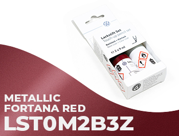 VW Fortana Red Metallic Touch-Up Paint LB3Z / LST0M2B3Z