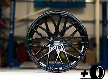 SuperMetal Vane 20x9J 5x120 Gloss Black Wheel & Tyres