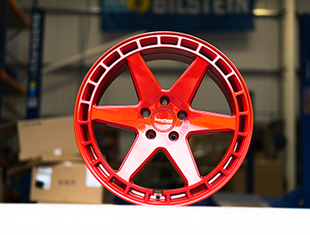 SuperMetal Charger 20x9J 5x120 Gloss Revolution Red Alloy Wheels