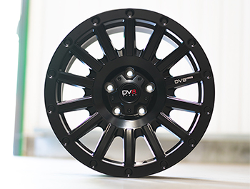 DV8 Works Verve 17" 8J Matte Black Alloy Wheels - 5x120