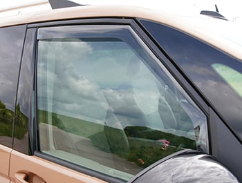 Side Window Deflectors Smoked (Front) VW T7 2022>