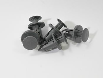 Removable Push-Fit Van Lining Longer Trim Clips - Dark Grey
