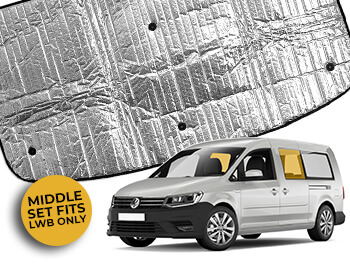 Rear Double Door Curtains For VW Caddy & Caddy Maxi Camper Van – Just Kampers