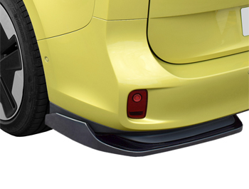 StyleLine Rear Corner Splitter - Flat Black - VW ID Buzz 2022>
