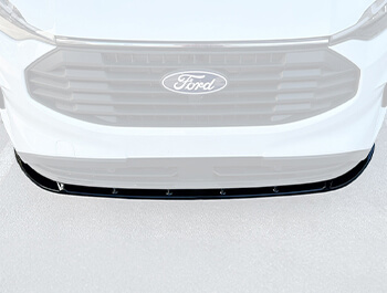 ABS Front Splitter - Gloss Black - Transit Custom 2024-