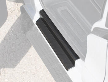thumbnail image 2 of Chrome Stainless Steel Door Sill Protectors For Ford Transit MK8 2014-UP – 2 Pcs 2 of 4