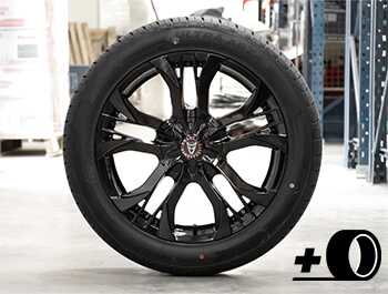 Wolfrace Assassin GT2 Gloss Black 18