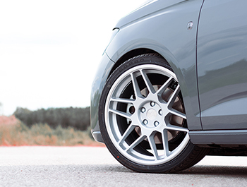 3SDM 0.09 Matte Silver 19\" Alloy Wheel & Tyre Set - 5x112