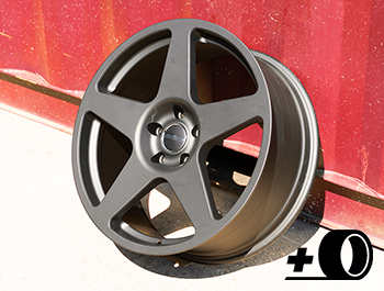 Calibre Five 20" Matte Black Alloy Wheel & Tyres - T5 T6
