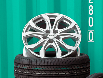 Alutec W10X 19\" Polar Silver Alloy Wheel & Tyres - T5 T6