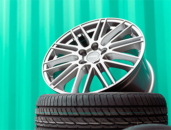 Rial Kibo X 20\" Metal Grey Load Rated Wheel & Tyres - T5 T6