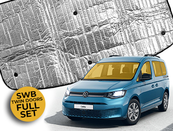 Thermal Blinds Full Set 11-Piece - VW Caddy SWB Twin Doors 20>