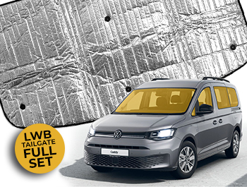 Thermal Blinds Full Set 10-Piece - VW Caddy LWB Tailgate 20>