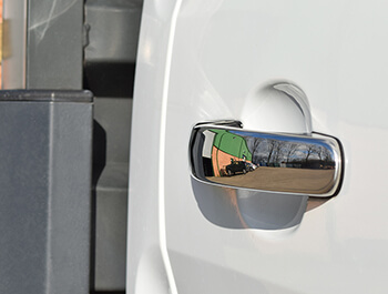 Ford Transit MK8 Stainless Steel Door Handle Covers