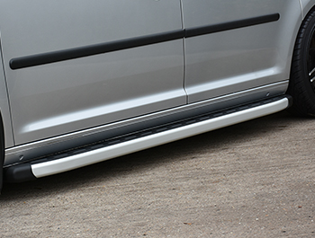 Clumber Style Aluminium Side Steps - Peugeot Partner SWB 08>18