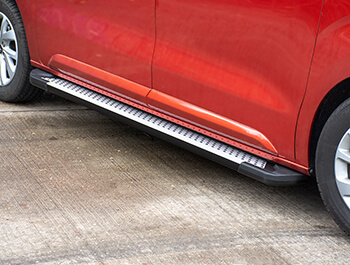 Rufford Style Aluminium Side Steps - Vauxhall Vivaro 2019>