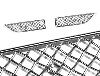 Zunsport Polished Chrome Upper Grille - Isuzu D-Max 2017>